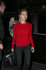 HAILEY BALDWIN Night Out in Paris 10/02/2015
