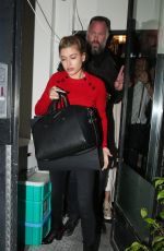 HAILEY BALDWIN Night Out in Paris 10/02/2015