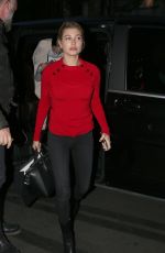 HAILEY BALDWIN Night Out in Paris 10/02/2015