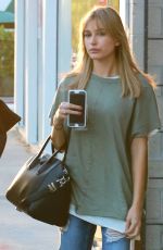 HAILEY BALDWIN Out and About on Melrose Boulevard 10/08/2015