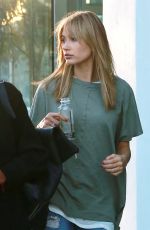 HAILEY BALDWIN Out and About on Melrose Boulevard 10/08/2015