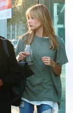HAILEY BALDWIN Out and About on Melrose Boulevard 10/08/2015