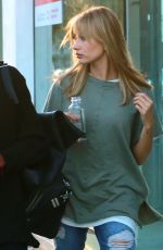 HAILEY BALDWIN Out and About on Melrose Boulevard 10/08/2015