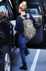 HAYDEN PANETTIERE Out and About in New York 10/12/2015