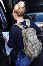 HAYDEN PANETTIERE Out and About in New York 10/12/2015