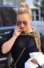 HAYDEN PANETTIERE Out and About in New York 10/12/2015