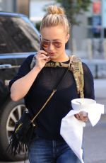 HAYDEN PANETTIERE Out and About in New York 10/12/2015