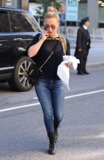 HAYDEN PANETTIERE Out and About in New York 10/12/2015