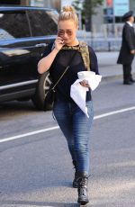 HAYDEN PANETTIERE Out and About in New York 10/12/2015