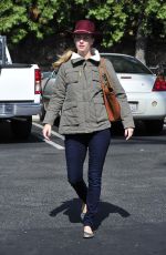 HEATHER MORRIS with a Pumpkin Out in Calabasas 10/19/2015