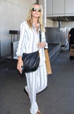 HEIDI KLUM at LAX Airport in Los Angeles 10/01/2015
