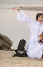 HEIDI MONTAG and Spencer Pratt Have a Star Wars Halloween in California 10/28/2015