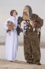 HEIDI MONTAG and Spencer Pratt Have a Star Wars Halloween in California 10/28/2015