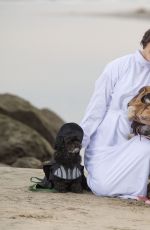 HEIDI MONTAG and Spencer Pratt Have a Star Wars Halloween in California 10/28/2015