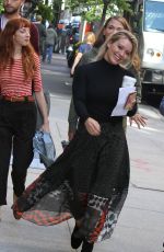 HILARY DUFF on the Set of Younger in New York 10/07/2015