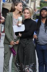HILARY DUFF on the Set of Younger in New York 10/07/2015