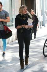 HILARY DUFF on the Set of Younger in New York 10/12/2015