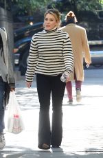 HILARY DUFF on the Set of Younger in New York 10/19/2015