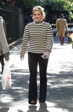 HILARY DUFF on the Set of Younger in New York 10/19/2015
