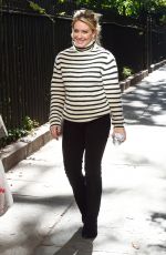 HILARY DUFF on the Set of Younger in New York 10/19/2015