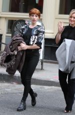 HILARY DUFF on Younger Set in New York 10/27/2015