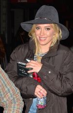 HILARY DUFF Out and About in New York 10/06/2015