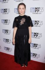 SAOIRSE RONAN at Brooklyn Premiere at 53rd New York Film Festival 10/07/2015