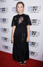 SAOIRSE RONAN at Brooklyn Premiere at 53rd New York Film Festival 10/07/2015