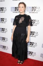 SAOIRSE RONAN at Brooklyn Premiere at 53rd New York Film Festival 10/07/2015