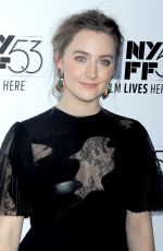 SAOIRSE RONAN at Brooklyn Premiere at 53rd New York Film Festival 10/07/2015