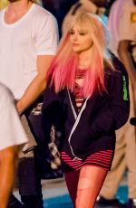 CHLOE MORETZ on the Evening Set of Neighbors 2 in Los Angeles 10/28/2015