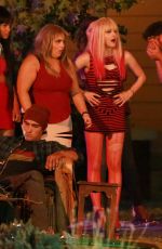 CHLOE MORETZ on the Evening Set of Neighbors 2 in Los Angeles 10/28/2015