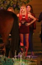 CHLOE MORETZ on the Evening Set of Neighbors 2 in Los Angeles 10/28/2015