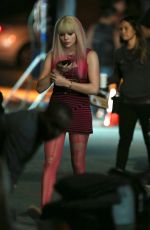 CHLOE MORETZ on the Evening Set of Neighbors 2 in Los Angeles 10/28/2015