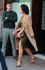 DEMI LOVATO Leaves Her Hotel in New York 10/15/2015