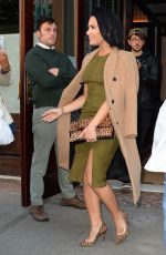 DEMI LOVATO Leaves Her Hotel in New York 10/15/2015