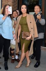 DEMI LOVATO Leaves Her Hotel in New York 10/15/2015