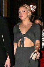 KATE HUDSON Arrives at a Dinner Party at The Sunset Tower 10/23/2015