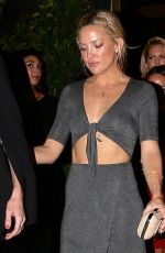 KATE HUDSON Arrives at a Dinner Party at The Sunset Tower 10/23/2015