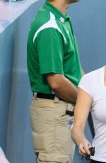 YVONNE STRAHOVSKI at Dodgers v Mets Game in Los Angeles 10/15/2015
