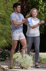 CHLOE MORETZ on the Set of Neighbors 2 in Los Angeles 10/26/2015
