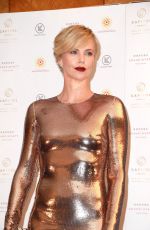 CHARLIZE THERON at Capitol Grand Launch Party in Hong Kong 10/28/2015