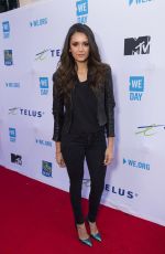 NINA DOBREV at We Day Toronto 2015 in Toronto 10/01/2015
