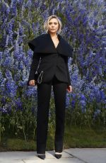 ELIZABETH OLSEN at Christian Dior Fashion Show in Paris 10/02/2015