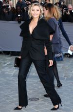 ELIZABETH OLSEN at Christian Dior Fashion Show in Paris 10/02/2015