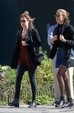DAKOTA JOHNSON Out Shopping with Her Sister in New York 10/12/2015