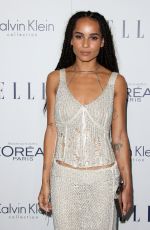 ZOE KRAVITZ at 2015 Elle Women in Hollywood Awards in Los Angeles 10/19/2015