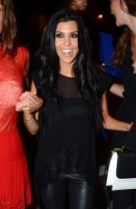 KOURTNEY KARDASHIAN Leaves The De Re Gallery in Melrose 10/22/2015
