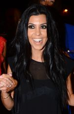 KOURTNEY KARDASHIAN Leaves The De Re Gallery in Melrose 10/22/2015