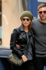 KATE MARA and Jamie Bell Out in New York 10/22/2015